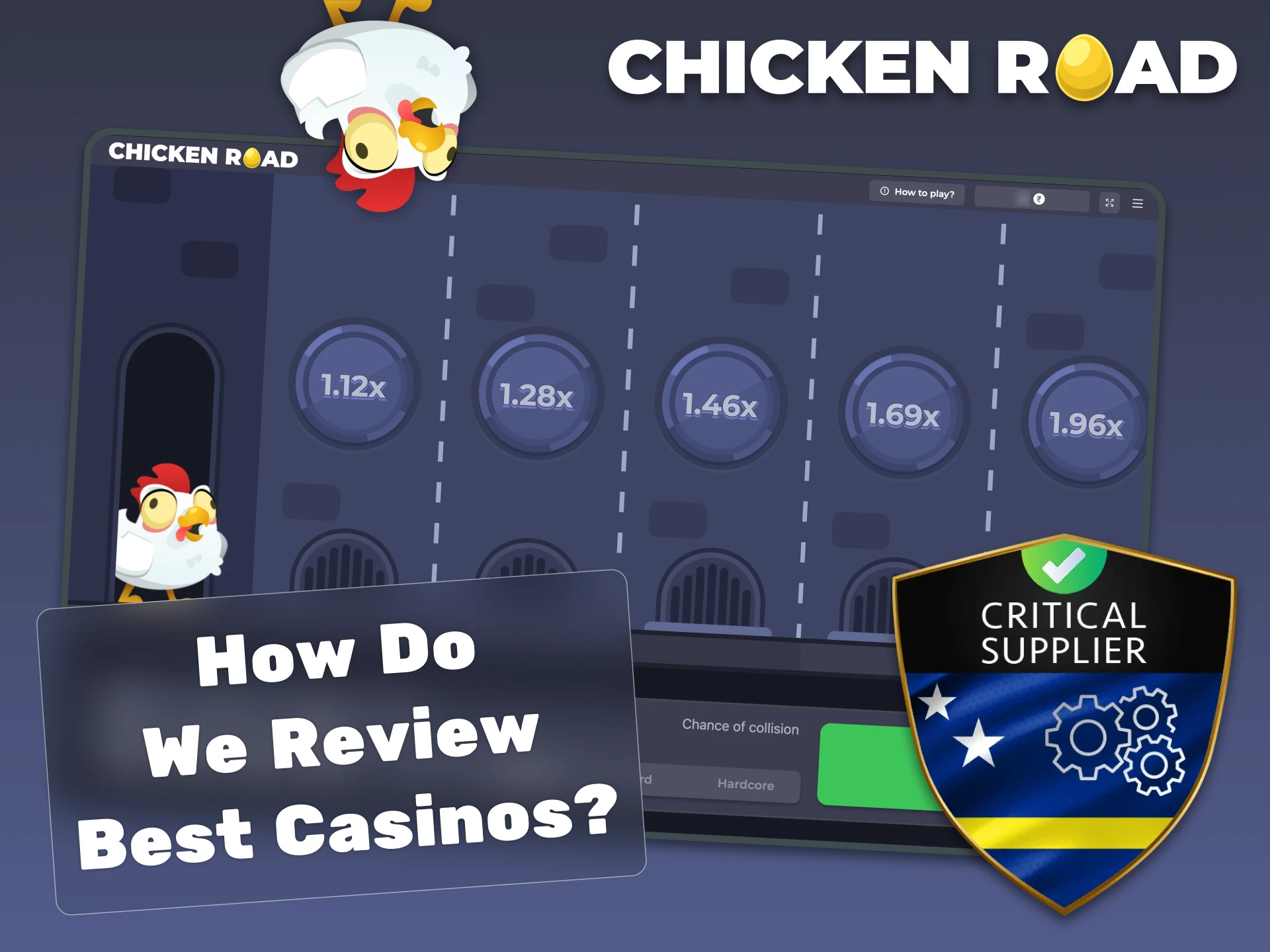 We analyze several factors when evaluating Chicken Road best casinos.
