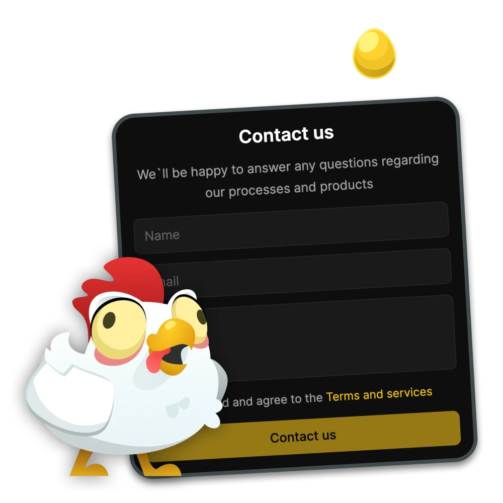 Explore the ways to contact Chicken Road review team.