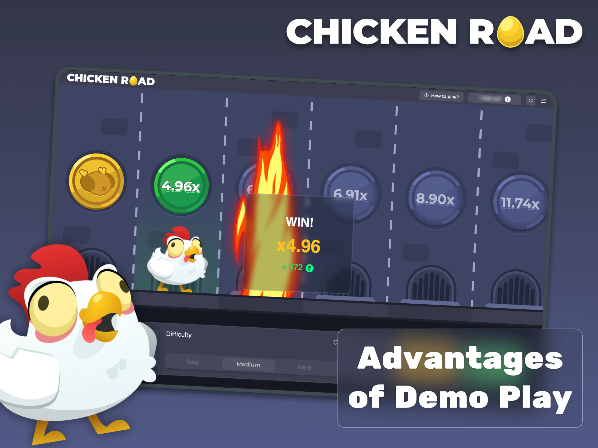 Chicken Road demo game has many advantages.