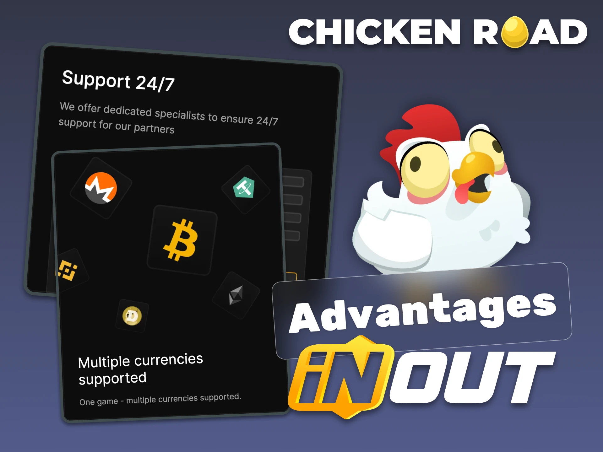 Explore some of the pros of the InOut provider.