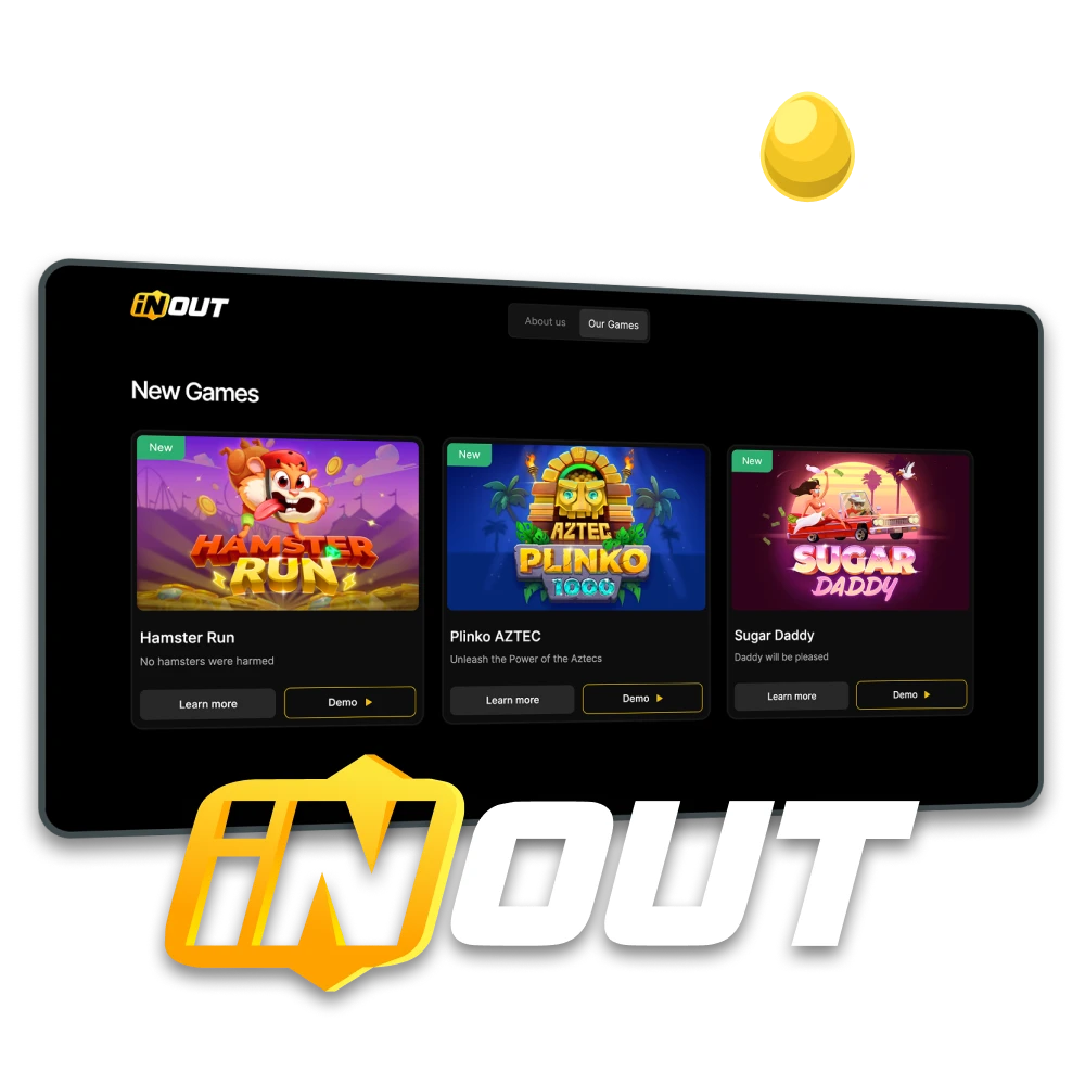 InOut Games is a renowned software developer in the gambling industry.