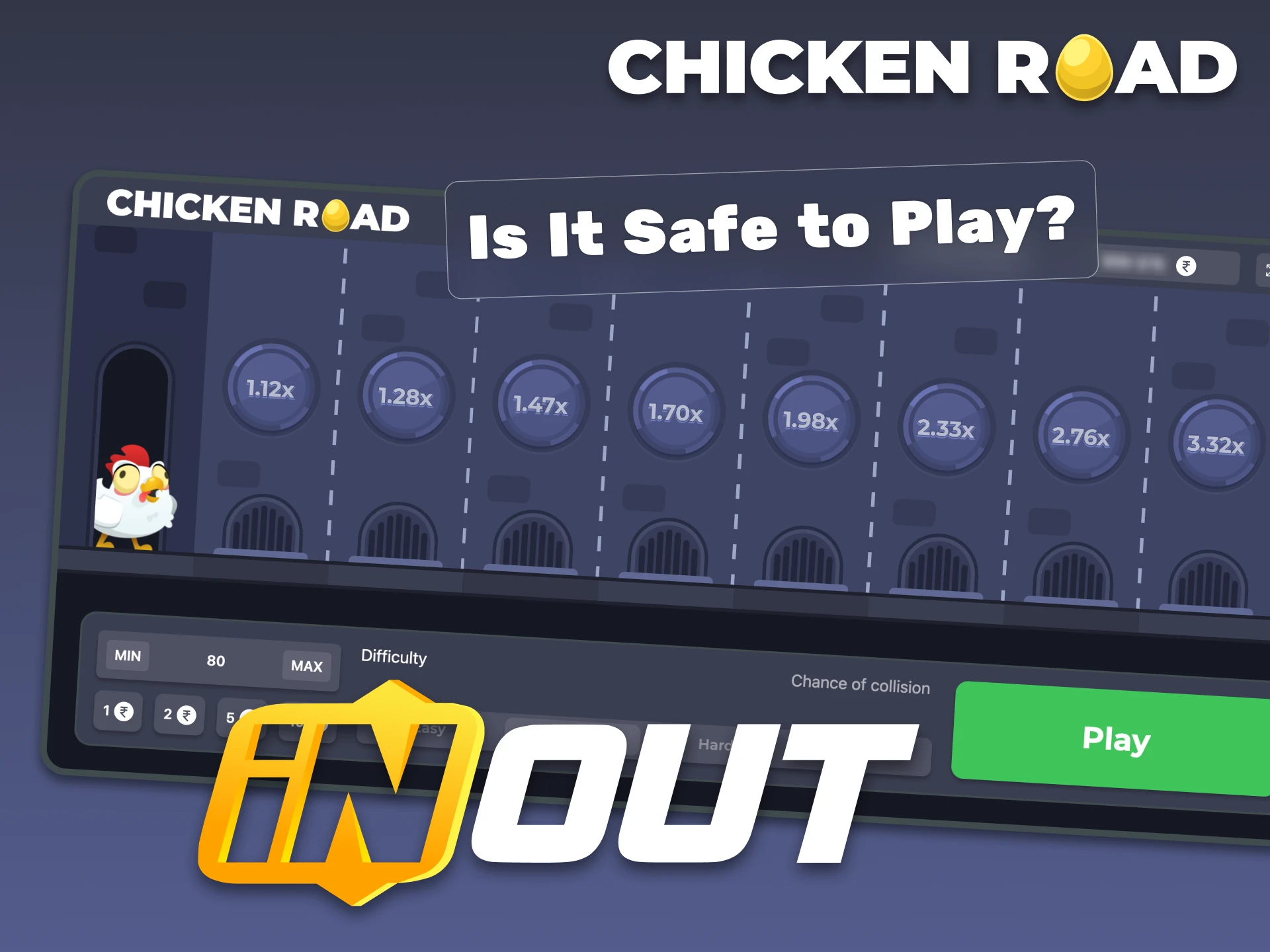 The Chicken Road game is completely safe in India.