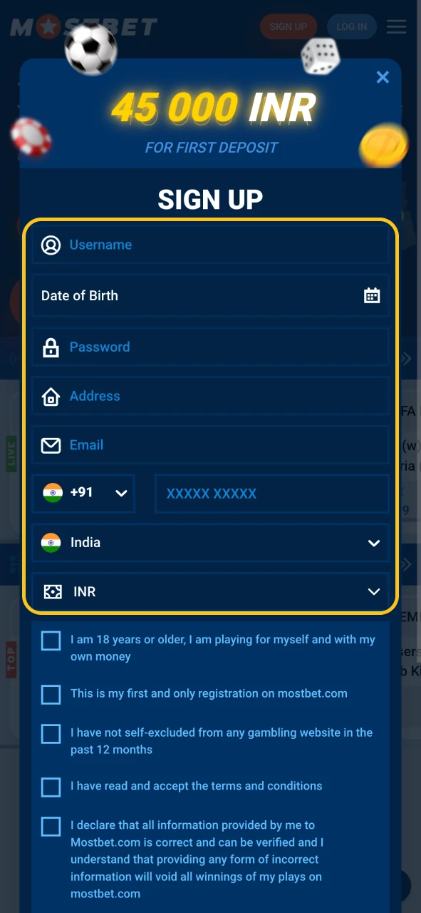 Provide your personal details at casino registration form to play Chicken Road.