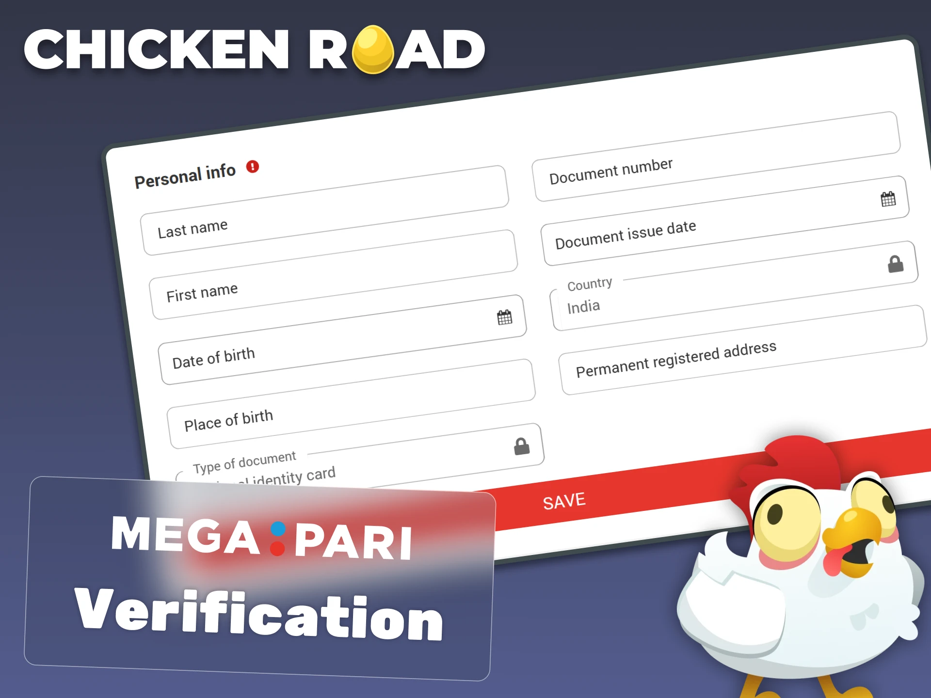 Verifying your MegaPari account is a quick and easy process.