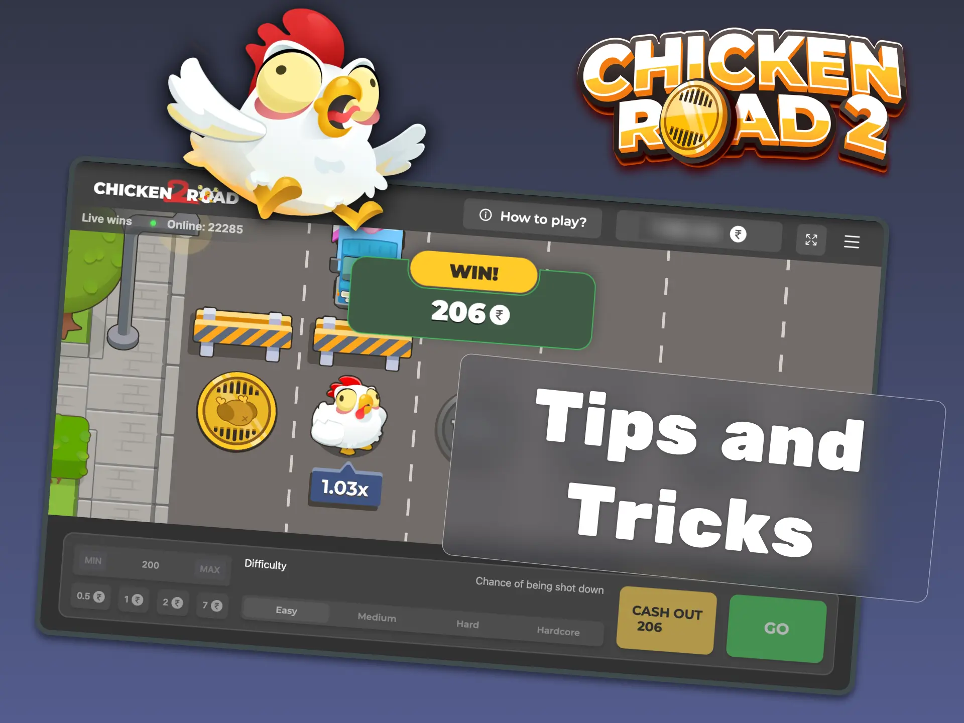 Play Chicken Road 2 wisely, test timing in demo, and cash out safely.