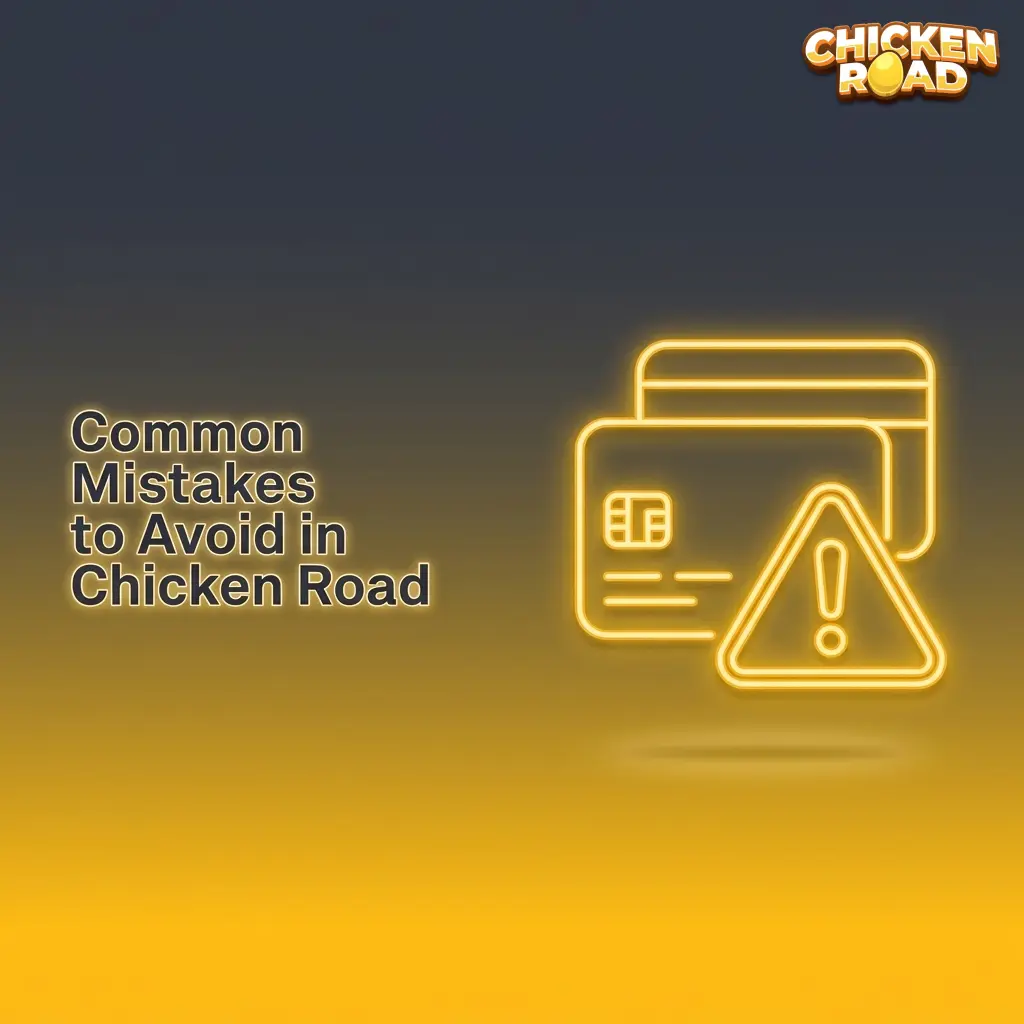 Learn the common mistakes to avoid in Chicken Road, control your risks and play smarter today.