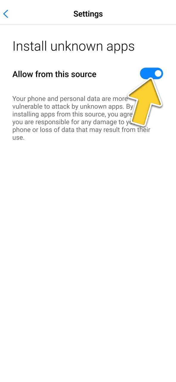 Allow installation from unknown sources in your device settings, complete the casino app setup and play Chicken Road.